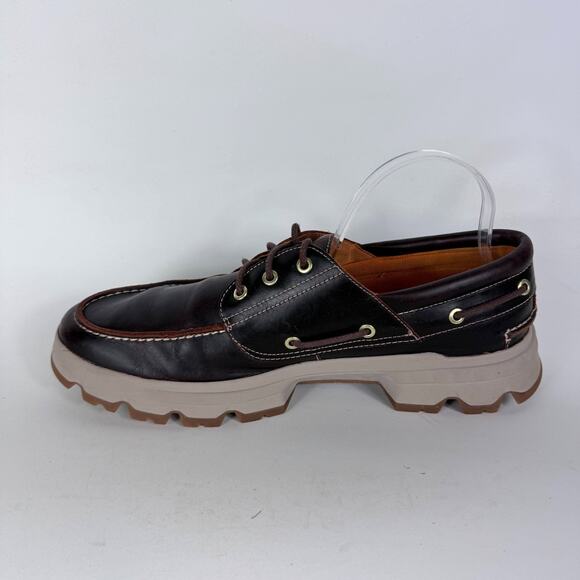 Timberland Originals Ultra EK+ 3-Eye Oxford Shoes Men 11.5 Brown Leather Moc Toe main image 7